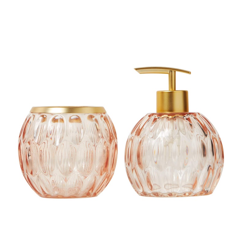 SKL Home by Saturday Knight Ltd. Arianna Toothbrush Holder, Blush - Image 3